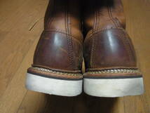 242-105/良品/2012年/RED WING/レッドウィング/1907/アイリッシュセッター/クラシックモック/9.5D/2.5cm/純正インソール付き_画像4