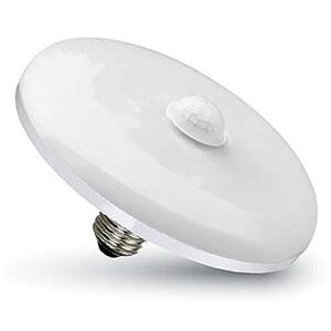 15W 昼白色 人感センサー LEDシーリングライト LED電球 小型 高輝度 150W相当 自動点灯・消灯 明暗センサー付き E26口金 天井照明 4-6畳 15