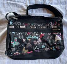 LeSportsac レスポートサック ショルダーバッグ　ポーチ　　カラフル　中古品_画像2