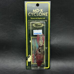 新品 メガバス MD-X CYCLONE サイクロン 55.5mm 14g ファイヤークロー FIRE CRAW ミッドクランク グリフォン 0202