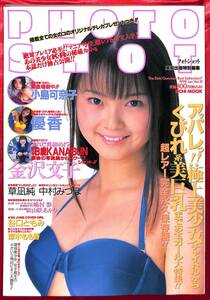 送料無料 送料無料 PHOTO SHOT 1998年6月 Vol.31 金沢文子 / 小島可奈子 / 優香 / 草凪純 / 中村みづほ / 谷口ともみ / 涼木もも香