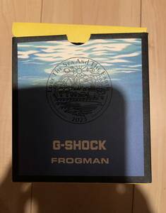 カシオジーショック 【国内正規品】 FROGMAN Love Sea and The Earth アイサーチ・ジャパン コラボレーションモデルソーラーバイオマスプラ