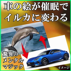【MON】催眠術で車の絵をイルカに変える！驚異のメンタルマジック★