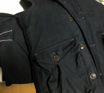 美品 FREEWHEELERS WINTER AVIATORS VEST フリーホイーラーズ アヴィエイターベスト アビエイター 農紺 36 アルパカ ブートレガース_画像5