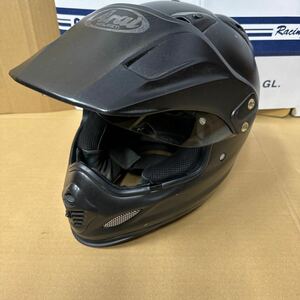 ツアークロス3 ARAI Mサイズ（57-58cm）　フラットブラック　オフロード　ヘルメット　TOUR CROSS3