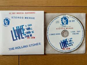 TMOQ(BRENDA RECORDS):The Rolling Stones『LIVE'R THAN YOU'LL EVER BE(2ND SHOW)』(1CD)