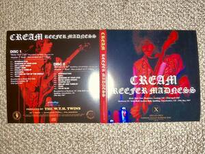 Empress Valley：Cream(Eric Clapton)『クリーム中毒者の狂気(2CD+1CDR)』(紙ジャケ仕様)