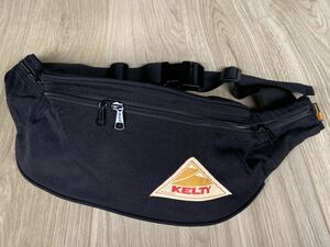 美品◇KELTY ケルティ MINI FANNY ミニファニー ウエストバッグ ボディバッグ ウエストポーチ 黒