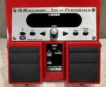 【ボーカルエフェクター】BOSS VOCAL PROCESSOR VE-20 ボス 音響機材 通電OK【美品】 _画像2