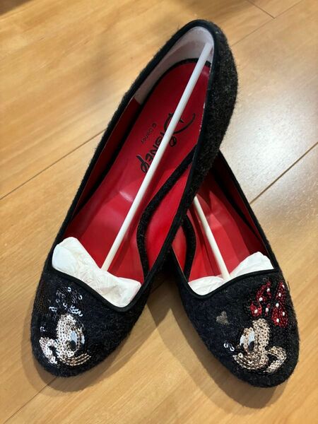 DIANA Disney ウールパンプス