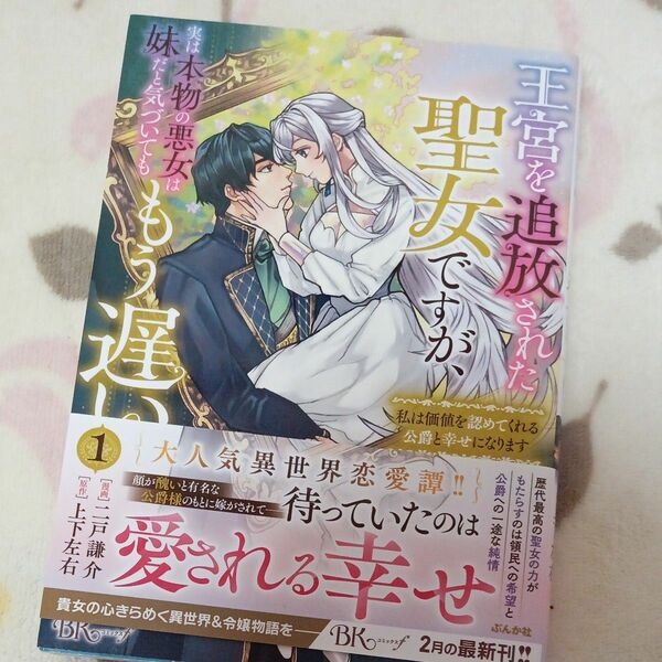 王宮を追放された聖女ですが、実は本物の悪女は妹だと気づいてももう遅い　私は価値を認めてくれる公爵と幸せになります　１ 二戸謙介