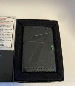 非売品 ZIPPO 2008年製 、JT Seven Stars, JT セブンスター　革巻き