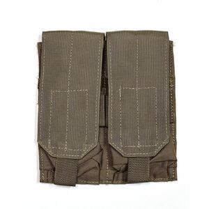 EAGLE POUCH MAGAZINE M16A1 DOUBLE DOUBLE CB (検 米軍実物放出品 イーグル コヨーテブラウン 海兵隊 USMC ダブルライフルマガジンポーチ 