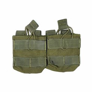 CONDOR MA24 DOUBLE M14 OPEN-TOP MAG POUCH OD (検 米軍実物 陸上自衛隊 コンドル オリーブドラブ ダブルライフルマガジンポーチ 64式小銃