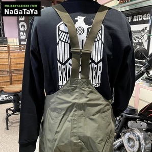 デッドストック 新品 ドイツ軍 BW ゴアテックス サスペンダー付 軍用オーバーパンツ Gr2 Lサイズ位 MILITARY SURPLUS 軍用の画像4