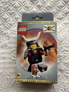 未開封　LEGO 3344 レゴニンジャフィグパック1お城シリーズ　忍者　NINJA MINI HEROES COLLECTION