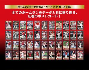 大谷翔平 2023 アメリカン・リーグ ホームラン王 記念 ホームランデータ付ポストカード×44枚(44種) 