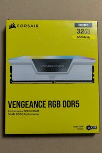 Corsair Vengeance RGB DDR5 6000MHz PCメモリ 16GB 2枚 計32GB