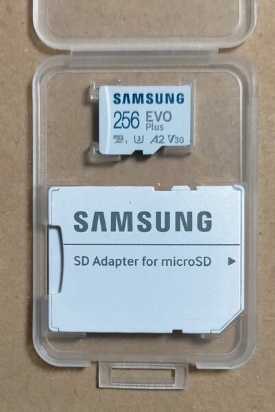 SAMSUNG Evo Plus 256GB MicroSDカード　1枚