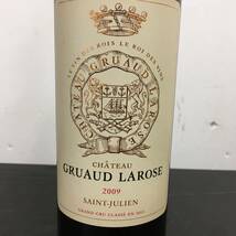 TT7 古酒 未開封 CHATEAU GRUAUD LAROSE 2009 シャトー グリュオ ラローズ サン ジュリアン 赤ワイン 750ml 13.5 % FARR CHATEAU_画像2