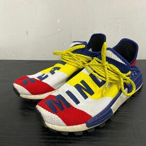 TT175 スニーカ PHARRELL WILLIAMS×BILLIONAIRE BOYS CLUB×NMD HU MULTICOLOR BB9544 フットウェアホワイト/スカーレット/ダークブルー