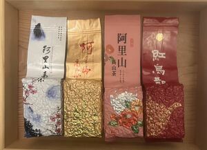 台湾茶 阿里山凍頂烏龍茶 四季春高山茶 金萱烏龍茶 蜜香烏龍茶 