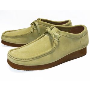 Clarks 21SS ワラビー2 UK9.5 新同 定価24,200円 26158275 シューズ メープルスエード クラークス