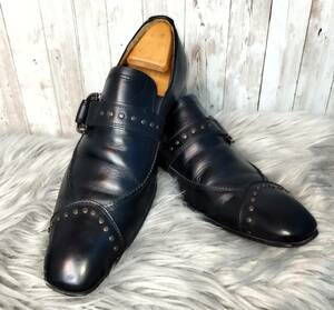 【イタリア製】scudiero　シングルモンク　ドレスシューズ　size 42