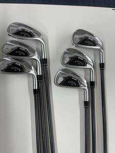 Callaway キャロウェイ 日本正規品 APEX DCB Diamana55 for Callaway6本セット(I#5～9、PW) 美品