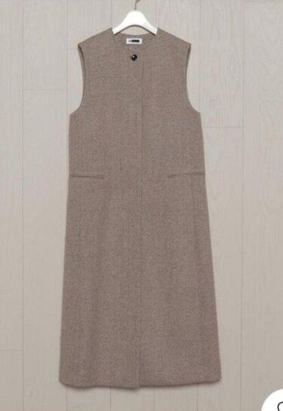 H beauty&youth MOKU TWEED GILET ジレ