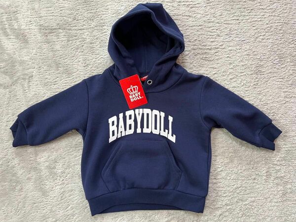 新品未使用☆ Baby doll フーディー Hoodie 80サイズ　タグ付き