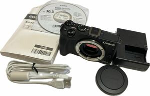 ★外観美品 ジャンク★ 説明書など付属品多数 キヤノン CANON EOS M3 ボディ #12090003