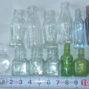 ミニチュアガラス瓶ミニボトル空瓶