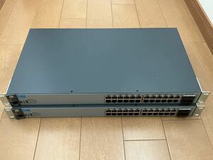 HPE Aruba 2530-24G Switch J9776A 動作品 2台