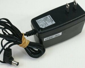 ○ELECOM エレコム　ACアダプター　電源アダプタ　ADP33-006 Y3 12V 1.5A 1500mA φ5.5mm センターピン無し 黒 ブラック 　★動作ＯＫ　○