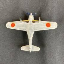 [2-430] 【組立品】1960年代 絶版 三共 ピーナツシリーズ No.35 局地戦斗機 紫電改 オールプラスチックモデル 【宅急便コンパクト】_画像6