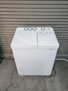 (4880) Panasonic 二層式 洗濯機 NA-W40G2 脱水給水機能 4kg 中古 動作品 引き取り可 大阪 1円スタート