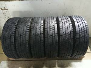 T665 195/85R15LT トーヨー DELVEX M935 冬タイヤ 溝有り良品 中古売切り6本SET 法人向け送料安