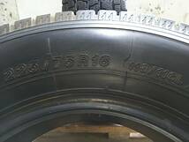 T834 225/75R16LT 12PR ヨコハマ アイスガード iG91 冬タイヤ 溝有り良品 中古売切り2本SET 法人向け送料安_画像7