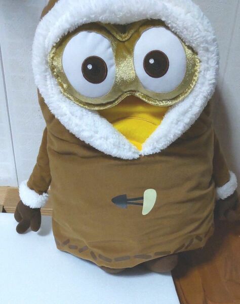 非売品☆ミニオン☆ギガジャンボ☆もこもこコート☆ぬいぐるみ minion