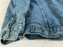 70s USA製 Levis ビンテージ リーバイス 70608 裏ボア デニムジャケット オレンジタブ トラッカー gジャン 常田大希 菅田将暉 70506 70505_画像7