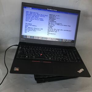 JXJK 10台セット【ジャンク】Lenovo E585 /AMD RYZEN 5 2500U 2.0/ メモリ:8GB /HDD:500GB /動作未確認/BIOS確認済