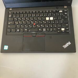 JXJK4024【ジャンク】Lenovo T480s /Core i5-8350U 1.70GHz/ メモリ:8GB /カメラ /キーボード不良/起動不良の画像2