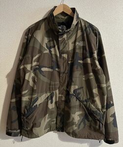 THE NORTH FACE EARTHLY JACKETナイロンジャケット 迷彩 カモフラ L