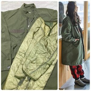 定価63,800円★米軍の実物ライナーをセット★orSlow M65 フィッシュテール モッズコート FISH TAIL COAT