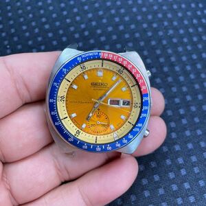 中古 メンズ 自動巻き セイコーブランド SEIKO クロノグラフ 6139-6002腕時計