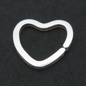 [ free shipping ] beautiful goods Tiffany&Co. Tiffany Heart silver key ring SV925 key key holder HM80