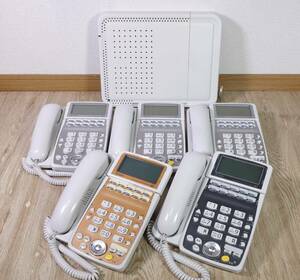 【状態キレイ 保証有】 15年製 NTT BX2-AME-(1) 電話機 BX2-STEL-(1)(W) 管理番号2211
