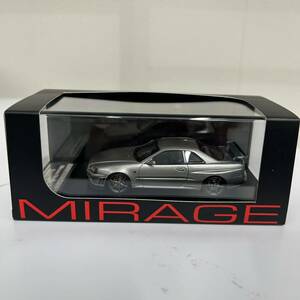 未使用　hpiracing MIRAGE NISSAN SKYLINE GT-R V-spec (R34) Sonic silver 8370 ミニカー ミラージュ　1/43 