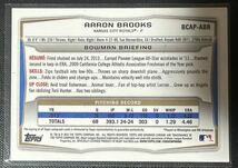 2014 Topps Aaron Brooks Auto 直筆サイン _画像2